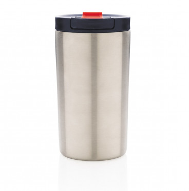 Kubek termiczny z grawerem 450 ml - srebrny