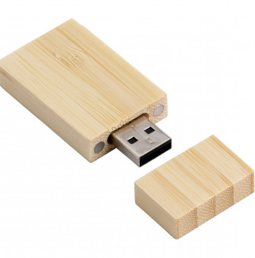 Drewniany pendrive USB do graweru logo