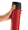 Kubek termiczny z nadrukiem 450 ml - czerwony