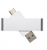 Obrotowy pendrive USB z nadrukiem logo